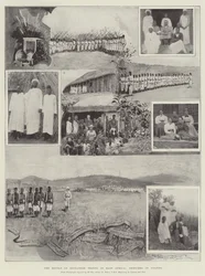 Der Aufstand sudanesischer Truppen in Ostafrika, Skizzen in Uganda